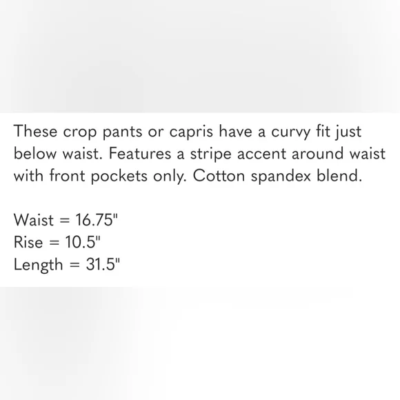 Ann Taylor Curvy Fit Crop Pants, 12 - Picture 3 of 5